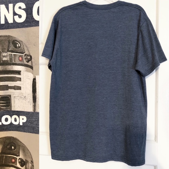 Unisex expressions of R2d2 funny mood tee size Large - Picture 3 of 4